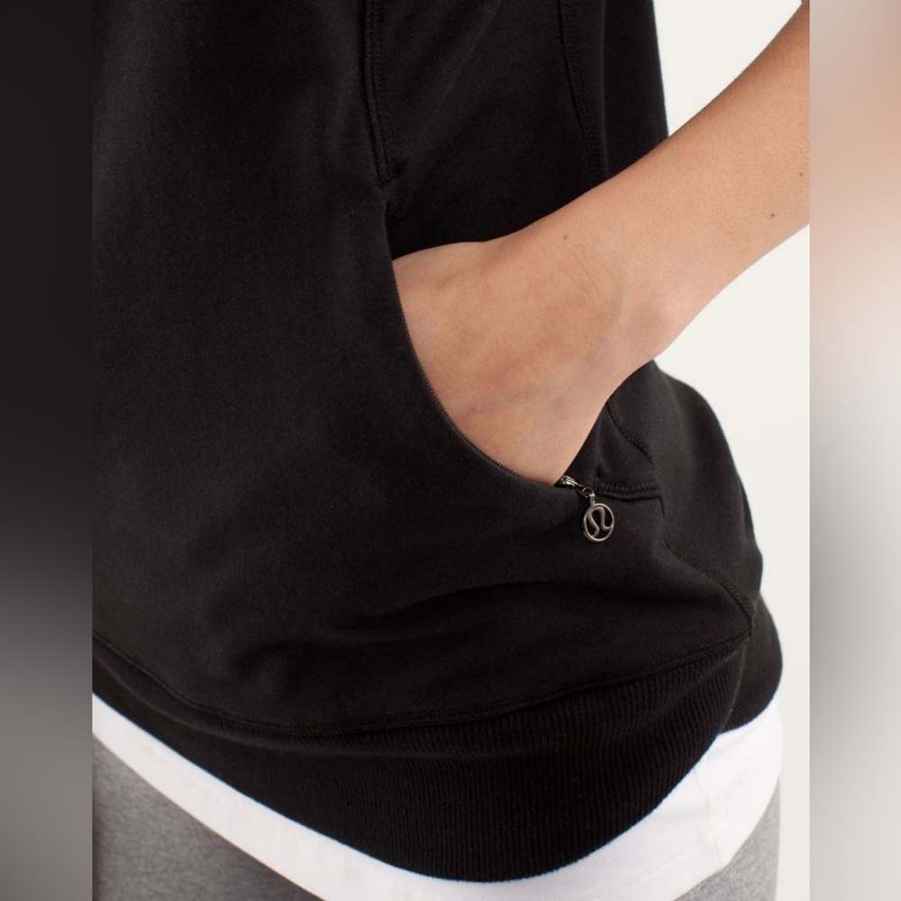LULULEMON BLACK REST DAY PULLOVER - Picture 5 of 16